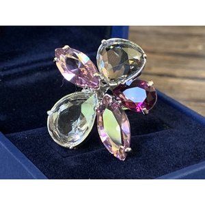 Swarovski Crystal Gemstone ring